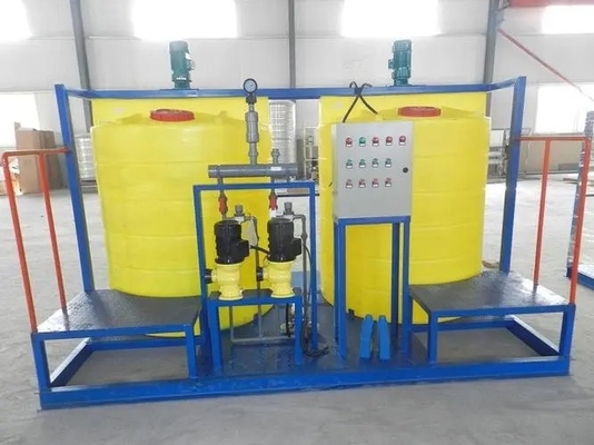 Compact And Effective PE Scale Inhibitor Chlorine Dioxide Dosing Unit For Small Size Water Treatment