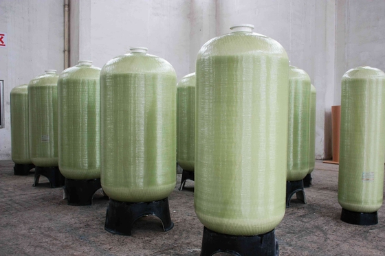 Capacity 1m3-15m3 FRP Activated Carbon Filter Low Maintenance Costs