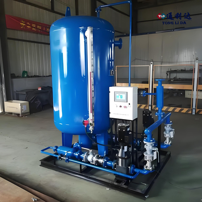 5000liters/Hour Condensate Water Recovery Device 0.1-1.6MPa Electric Power Source